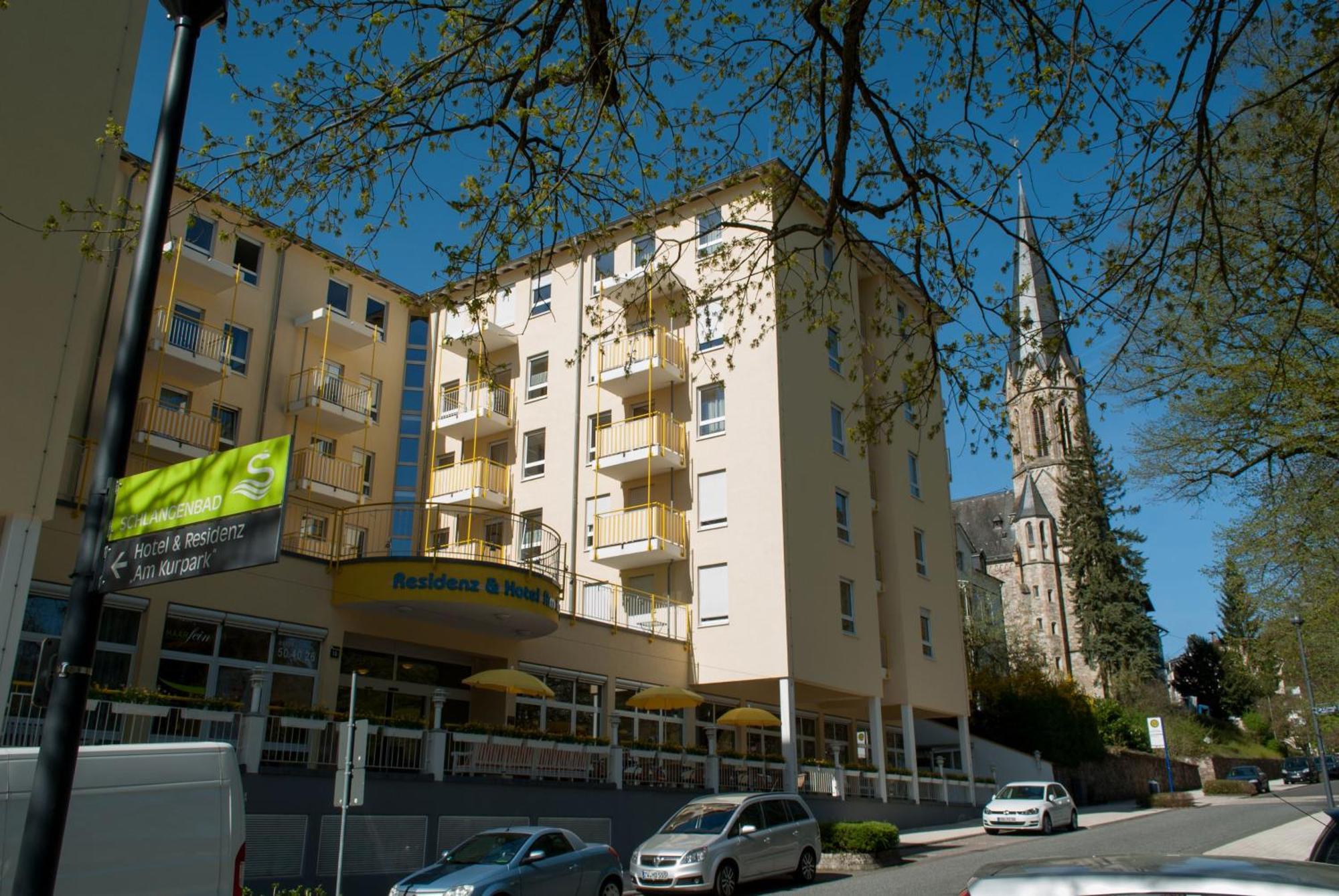 Hotel & Residenz Am Kurpark Schlangenbad Zewnętrze zdjęcie